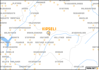 map of Kipséli