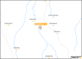 map of Kipumba