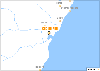 map of Kipumbwi