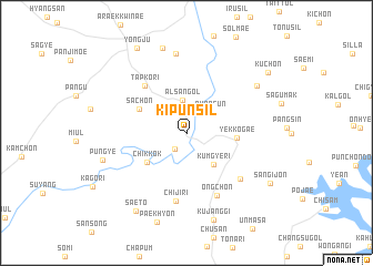 map of Kipŭnsil