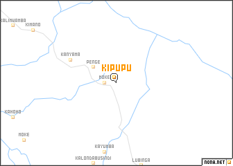 map of Kipupu