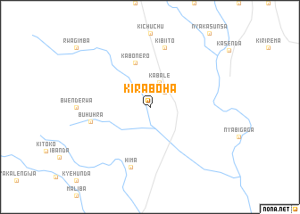 map of Kiraboha