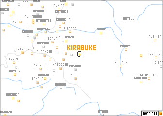 map of Kirabuke