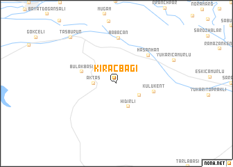 map of Kıraçbağı