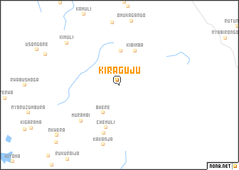 map of Kiraguju