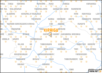 map of Kiraigu