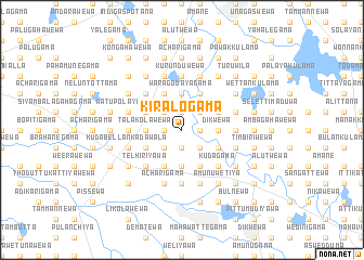 map of Kiralogama