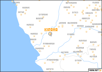 map of Kirama