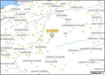 map of Kirāni