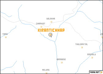 map of Kirāntīchhāp