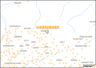 map of Kīrānwāihan