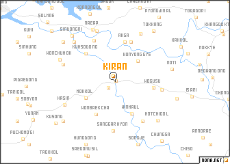 map of Kiran