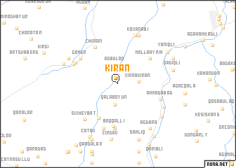 map of Kirǝn
