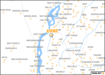 map of Kiran