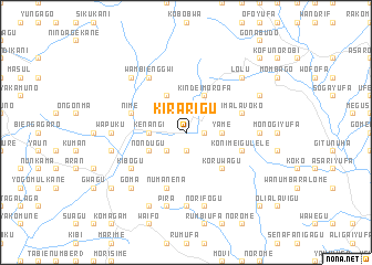 map of Kirarigu