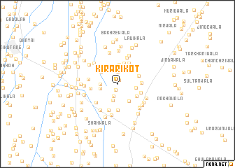 map of Kirāri Kot