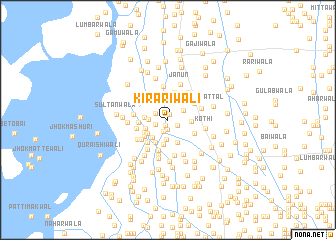 map of Kirārīwāli