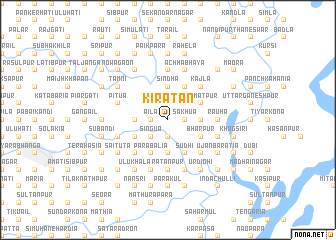 map of Kirātan