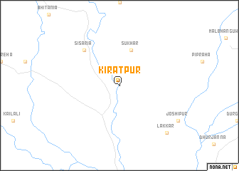 map of Kīratpur