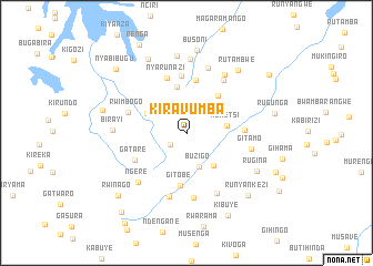 map of Kiravumba
