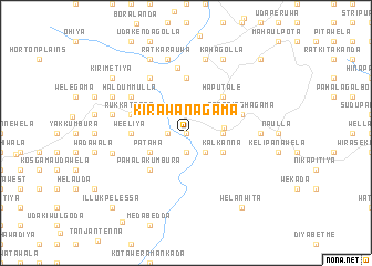 map of Kirawanagama