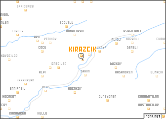 map of Kirazcık