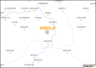 map of Kirazlık