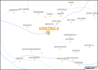 map of Kirazoğlu