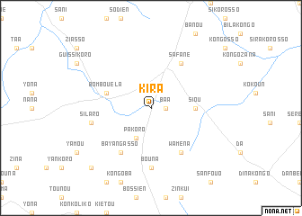 map of Kira