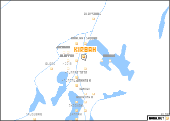map of Kirbah