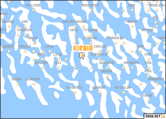 map of Kirbia