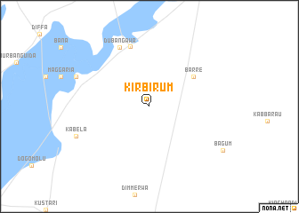 map of Kirbirum