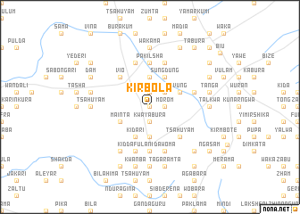 map of Kirbola