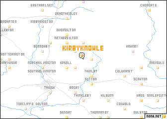 map of Kirby Knowle