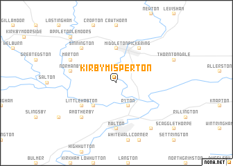 map of Kirby Misperton