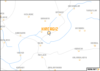 map of Kırcağız