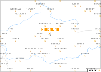 map of Kırcalar