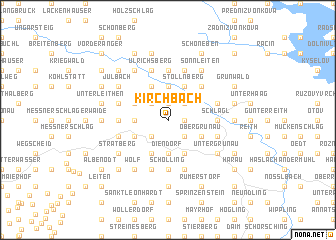 map of Kirchbach