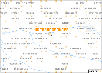 map of Kirch Baggendorf