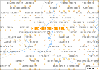 map of Kirchberghäuseln