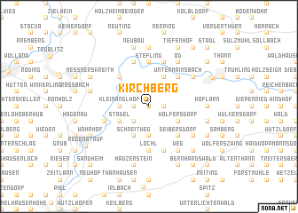 map of Kirchberg