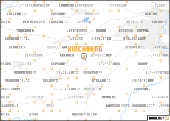 map of Kirchberg