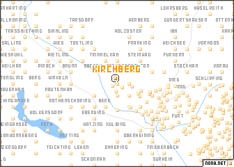 map of Kirchberg