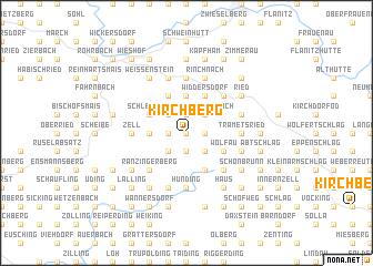 map of Kirchberg