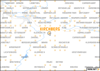 map of Kirchberg