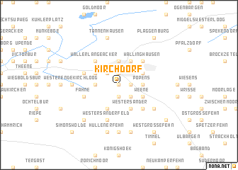 map of Kirchdorf