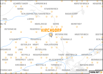 map of Kirchdorf