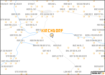 map of Kirchdorf