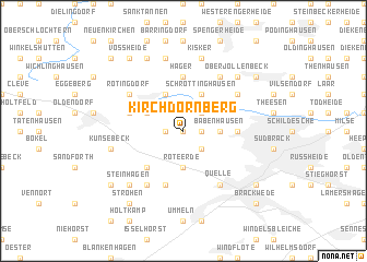 map of Kirchdornberg