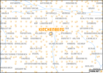 map of Kirchenberg